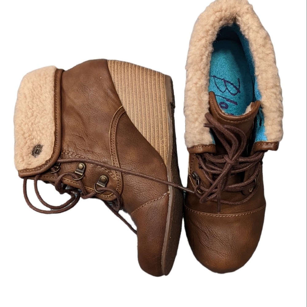 Blowfish Malibu Ankle Boots / Size 7 / Brown / New